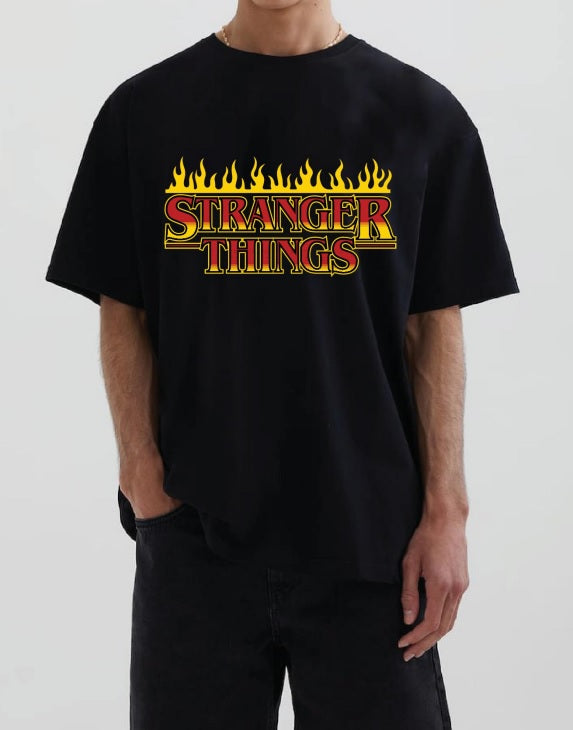 DIFUZED STRANGER THINGS - ON FIRE T-SHIRT (XL) - Disponibile in 2/3 giorni lavorativi