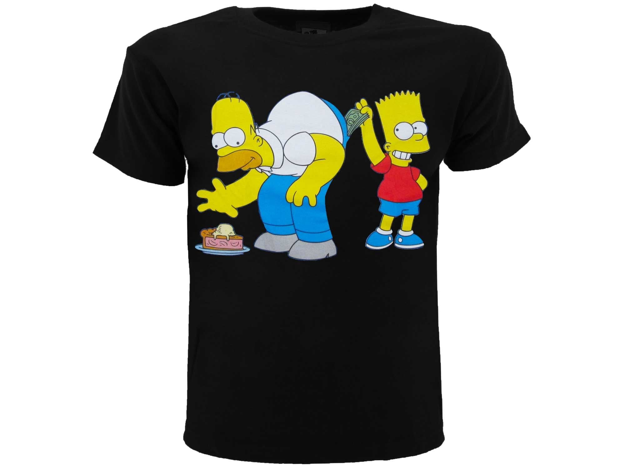 THE SIMPSONS : DOLLARS T-shirt 5/6 nera - Disponibile in 2/3 giorni lavorativi