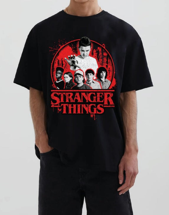 DIFUZED STRANGER THINGS - PERSONAGGI T-SHIRT (XL) - Disponibile in 2/3 giorni lavorativi