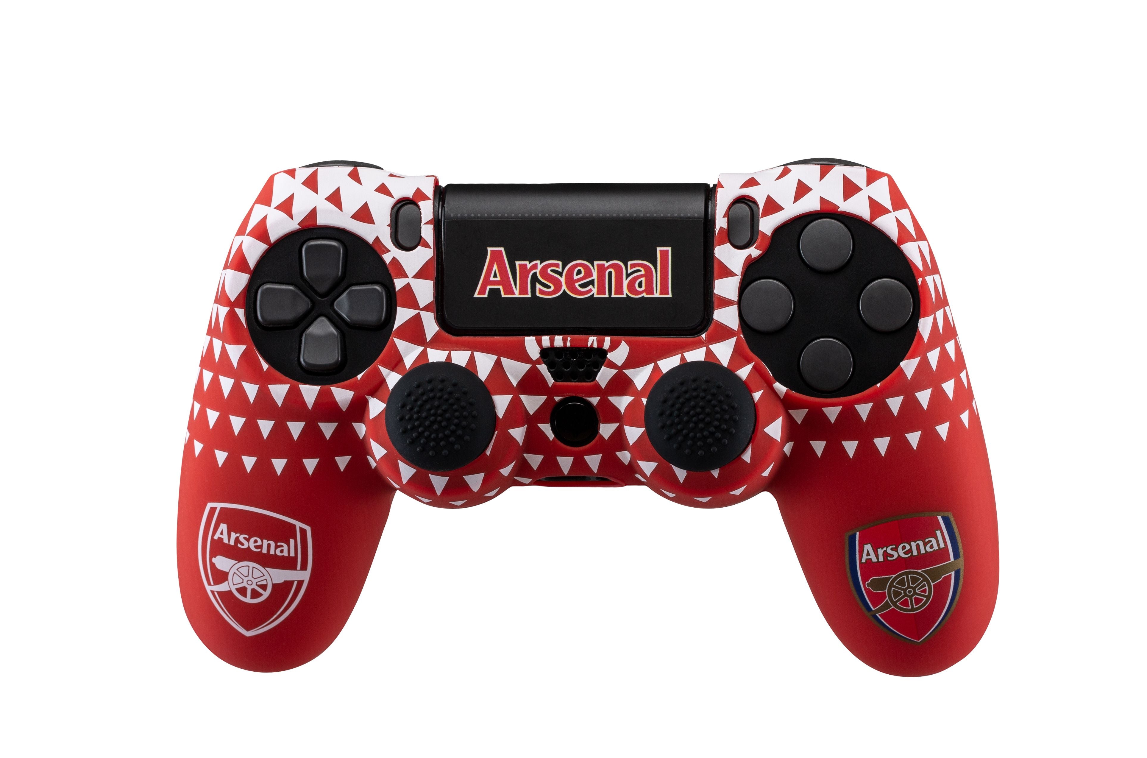 PS4 QUBICK Proteggi pad in silicone PS4: Arsenal Calcio Accessori - Disponibile in 2/3 giorni lavorativi