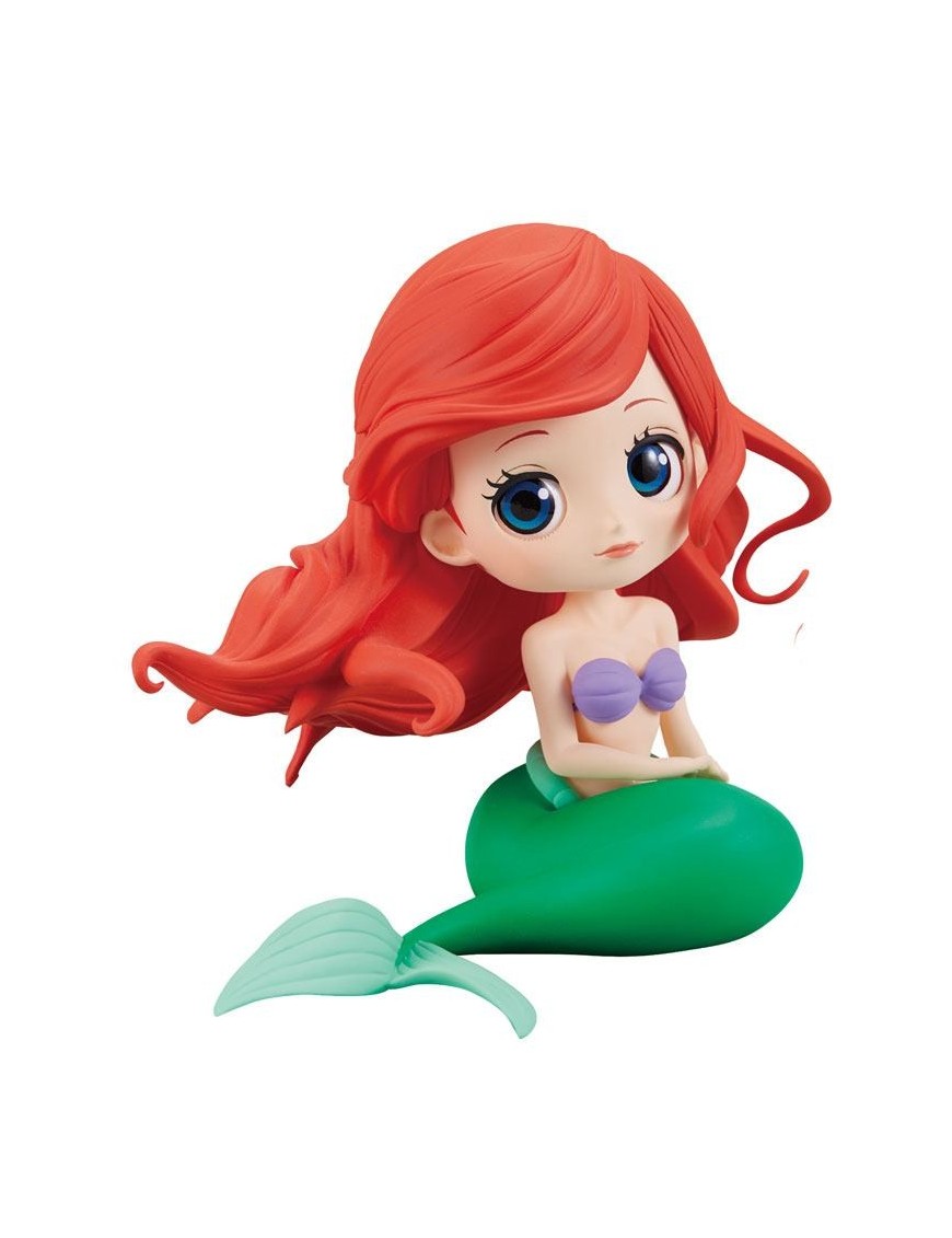 Action figure / Statue 16012 - Disney - Q Posket - Ariel (Normal Color Ver.) - Figure 14Cm - Disponibile in 2/3 giorni lavorativi