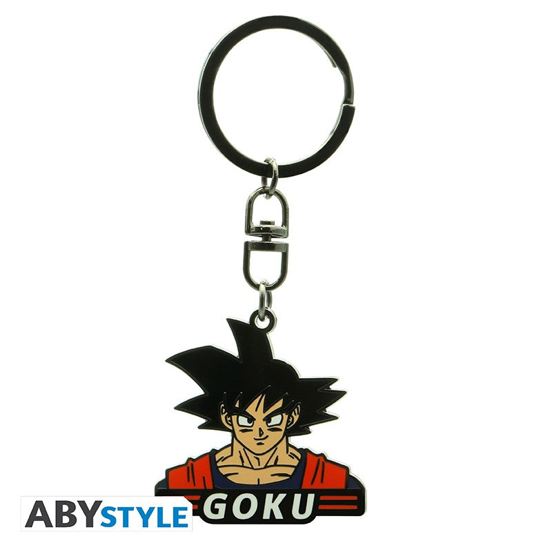 Portachiavi ABYSTYLE DRAGON BALL - Portachiavi in metallo: "Goku" - Disponibile in 2/3 giorni lavorativi