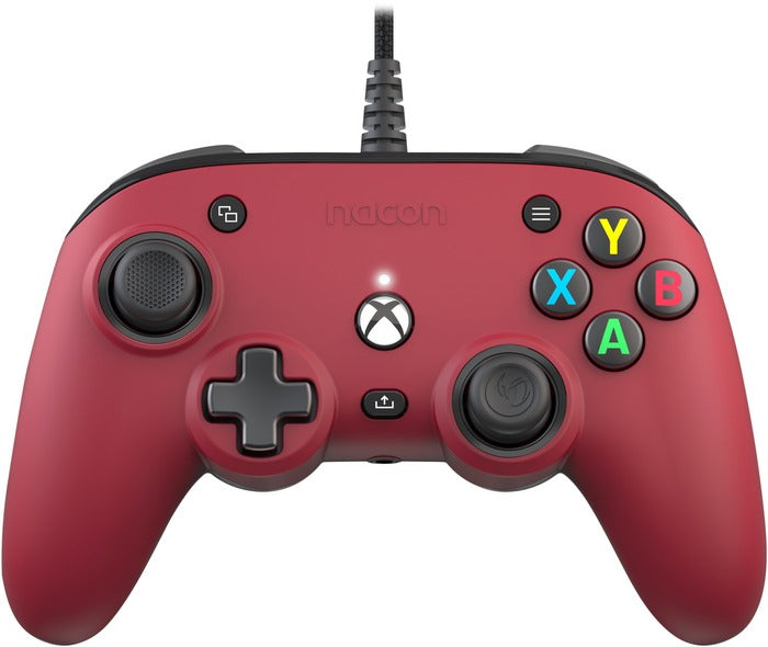 Xbox Series NACON OLP Compact Controller PRO Rosso XBX Accessori - Disponibile in 2/3 giorni lavorativi