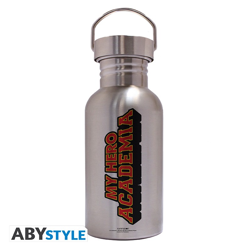 ABYSTYLE MY HERO ACADEMIA - Bottiglia in acciaio 500 ml: "Logo" - Disponibile in 2/3 giorni lavorativi