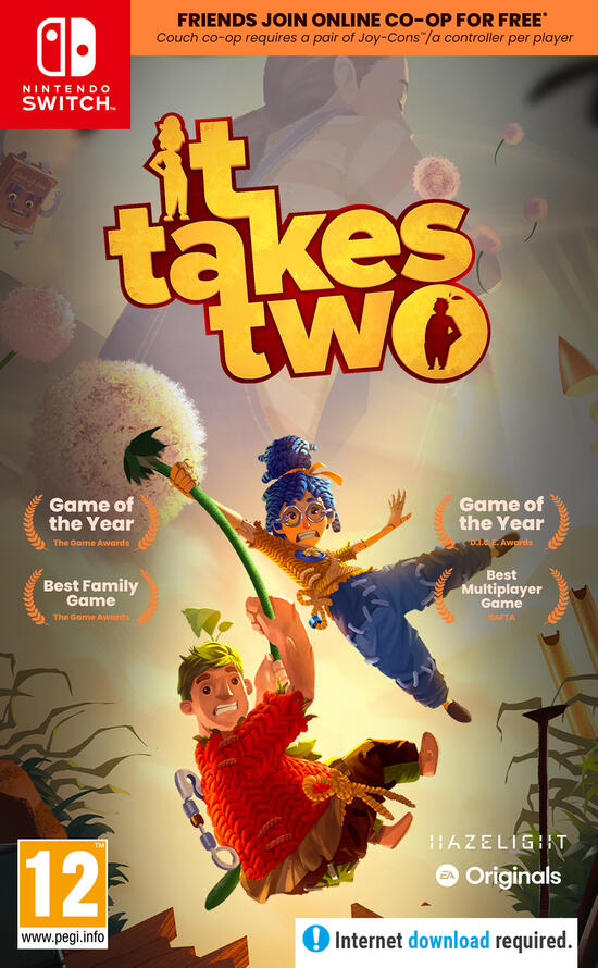 Switch It Takes Two - Disponibile in 2/3 giorni lavorativi