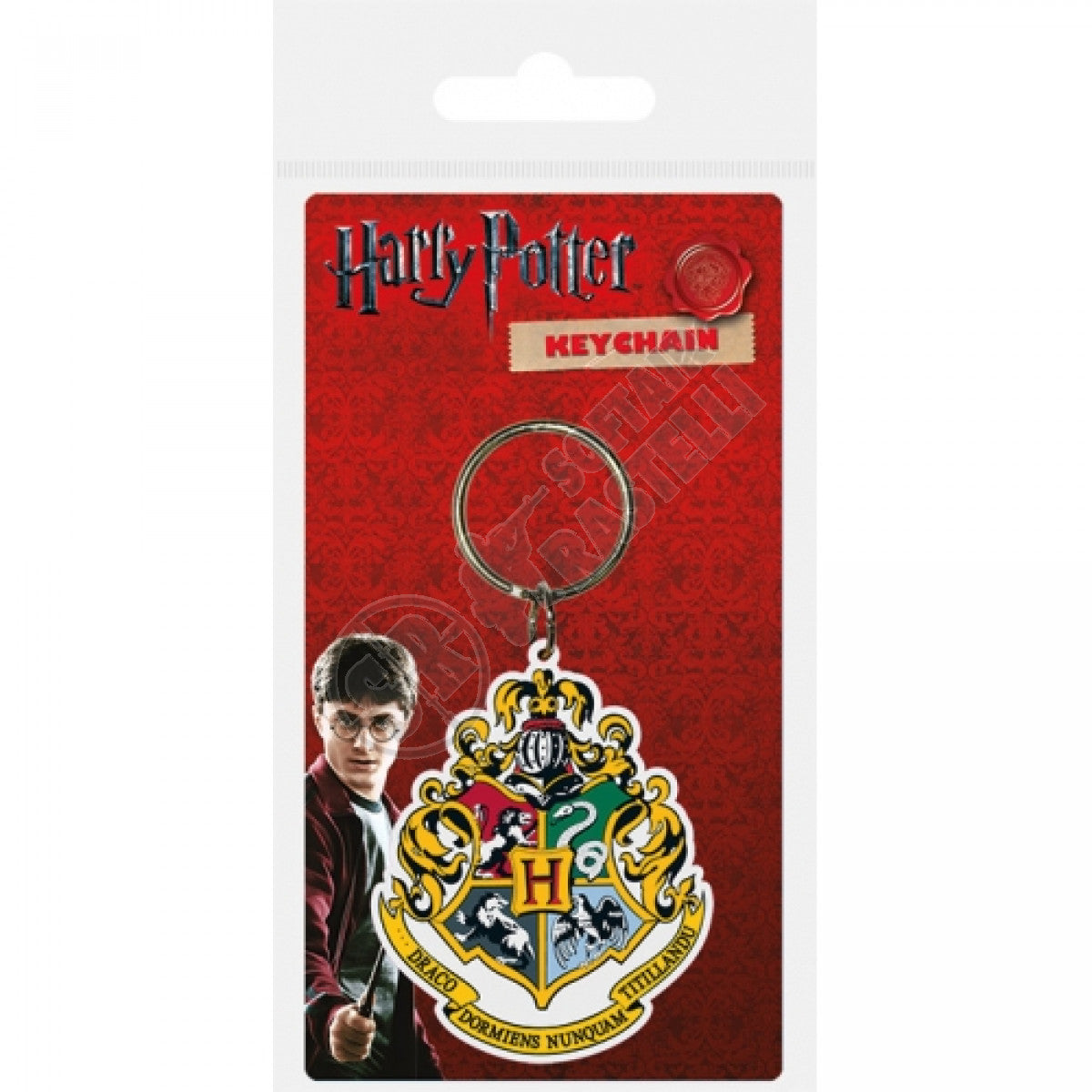 Portachiavi PYRAMID HARRY POTTER - PORTACHIAVI IN GOMMA: HOGWARTS LOGO - Disponibile in 2/3 giorni lavorativi
