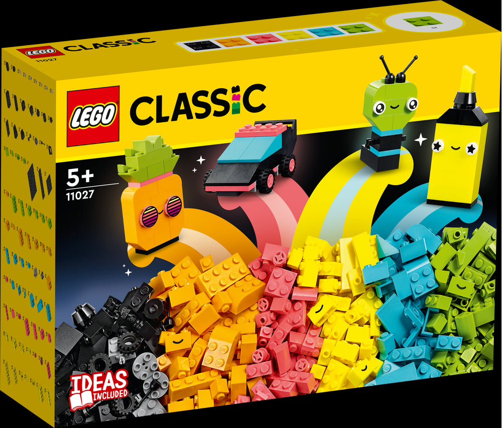LEGO 11027 Divertimento creativo - Neon - Disponibile in 2/3 giorni lavorativi