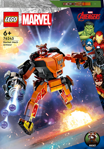 LEGO LEGO 76243 Rocket Mech Armour - Disponibile in 2/3 giorni lavorativi