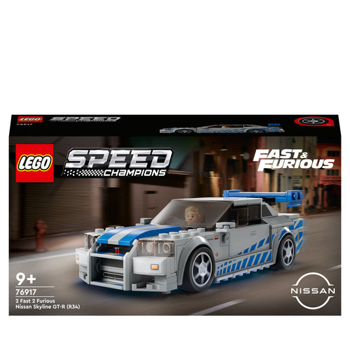 LEGO 76917 2 Fast 2 Furious Nissan Skyline GT-R (R34) - Disponibile in 2/3 giorni lavorativi LEGO