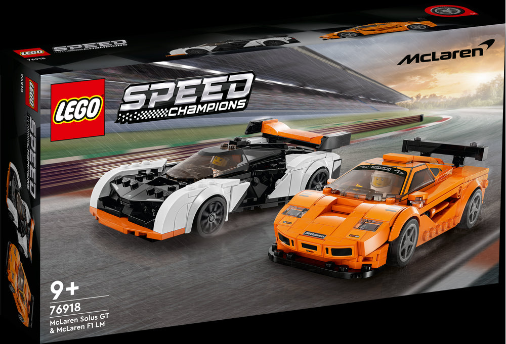 LEGO 76918 McLaren Solus GT & McLaren F1 LM - Disponibile in 2/3 giorni lavorativi