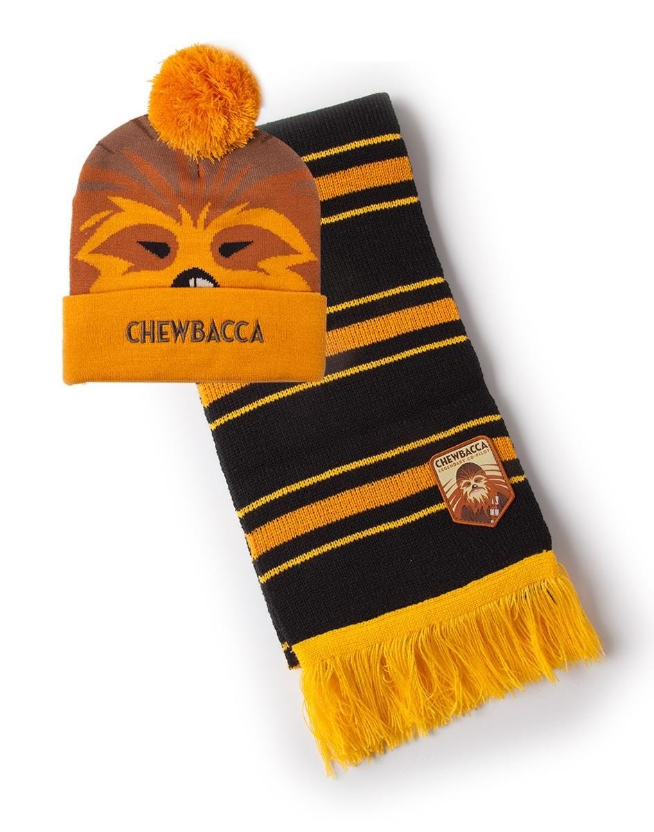 DIFUZED STAR WARS - GIFT SET (BERRETTO + SCIARPA) CHEWBACCA - Disponibile in 2/3 giorni lavorativi