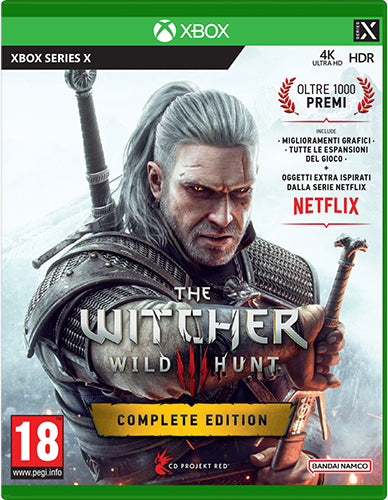 Xbox Series X The Witcher 3: Wild Hunt - Complete Edition - Disponibile in 2/3 giorni lavorativi Namco Bandai