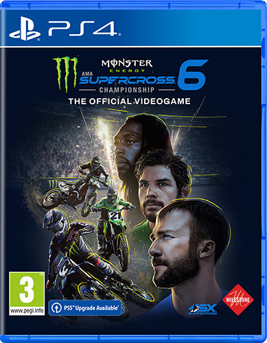 PS4 Monster Energy Supercross - The Official Videogame 6 - Standard Edition - Disponibile in 2/3 giorni lavorativi