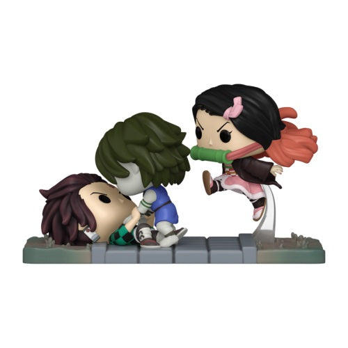 Funko Pop! Demon Slayer - 1419 Moments: Tanjiro & Nezuko vs. Temple Demon (Exclusive) - Disponibile in 2/3 giorni lavorativi FUNKO