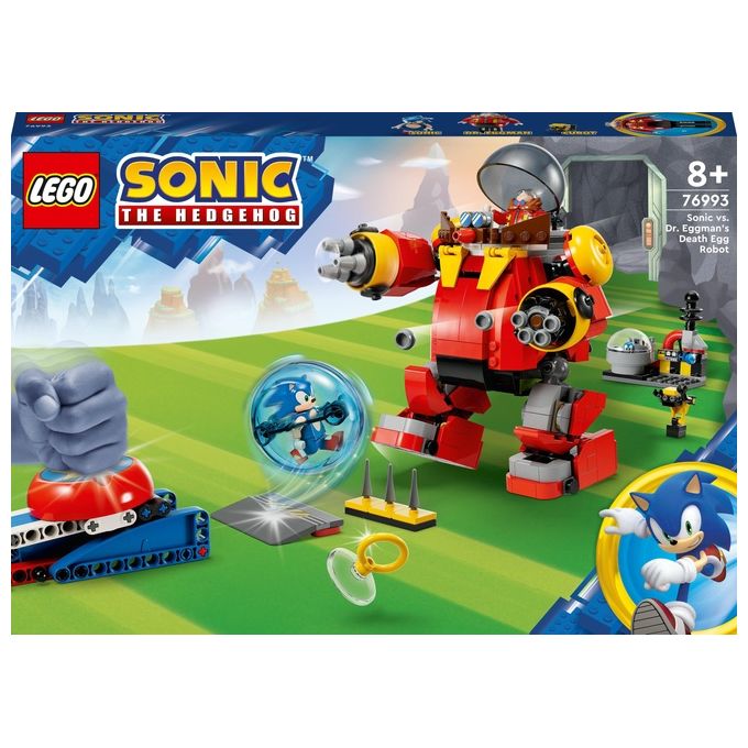 LEGO Sonic the Hedgehog 76993 Sonic vs. Robot Death Egg del Dr. Eggman, Gioco per Bambini 8+ Anni con Sfera della Velocita' - Disponibile in 3-4 giorni lavorativi