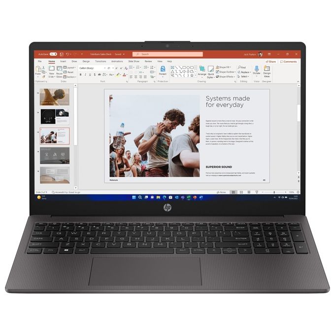 PC Notebook Nuovo HP 250 G10 i5-1334u 8Gb Hd 512Gb Ssd 15.6'' Windows 11 Pro - Disponibile in 3-4 giorni lavorativi