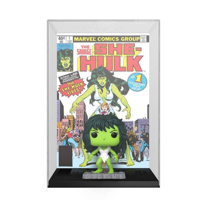 Funko Pop! Comic Cover: Marvel - 07 She-Hulk (Exclusive) - Disponibile in 2/3 giorni lavorativi