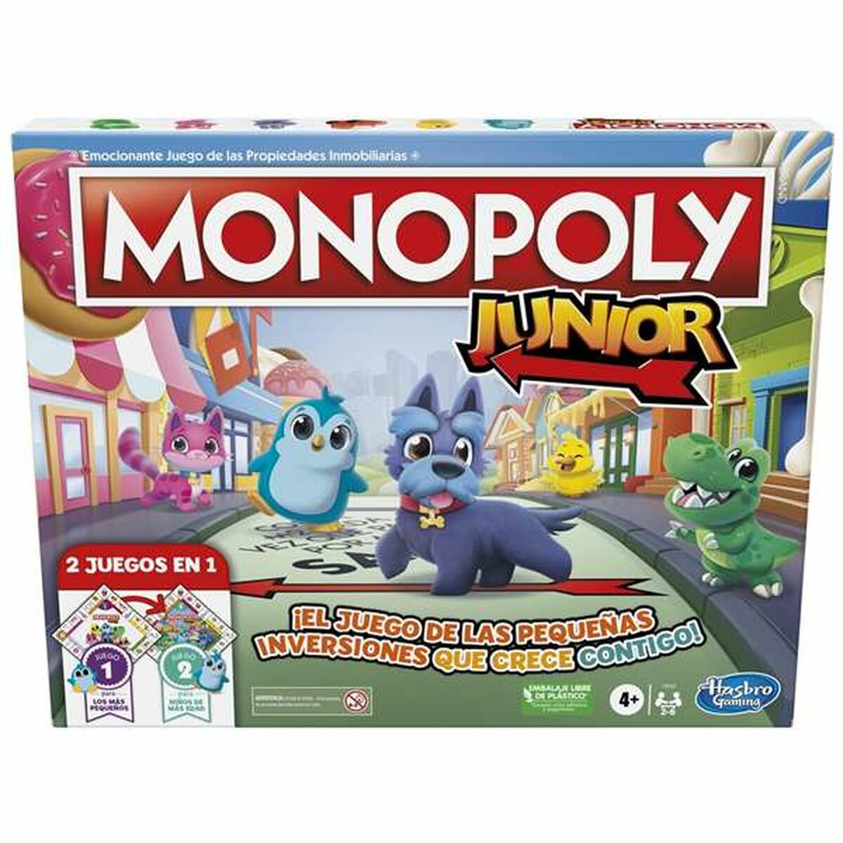 Gioco da Tavolo Monopoly Junior Monopoly (ES) - Disponibile in 3-4 giorni lavorativi