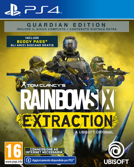 PS4 Rainbow Six Extraction Guardian Edition - Disponibile in 2/3 giorni lavorativi