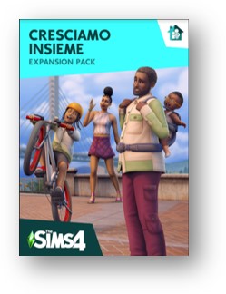 PC The Sims 4 - Expansion Pack: Cresciamo Insieme (solo codice) - Disponibile in 2/3 giorni lavorativi