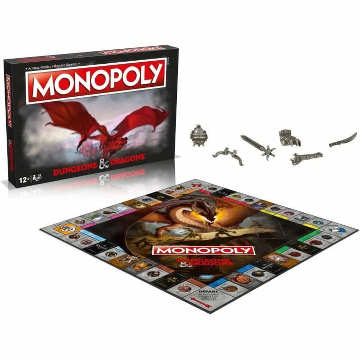 Gioco da Tavolo Monopoly Dungeons & Dragons (FR) - Disponibile in 3-4 giorni lavorativi