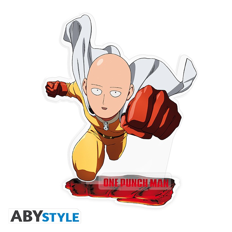 ABYSTYLE ONE PUNCH MAN - Acryl Figure 2D: "Saitama" 10 cm - Disponibile in 2/3 giorni lavorativi