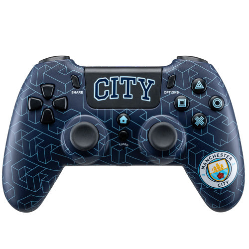 PS4 QUBICK Wireless Controller PS4: Manchester City Accessori - Disponibile in 2/3 giorni lavorativi