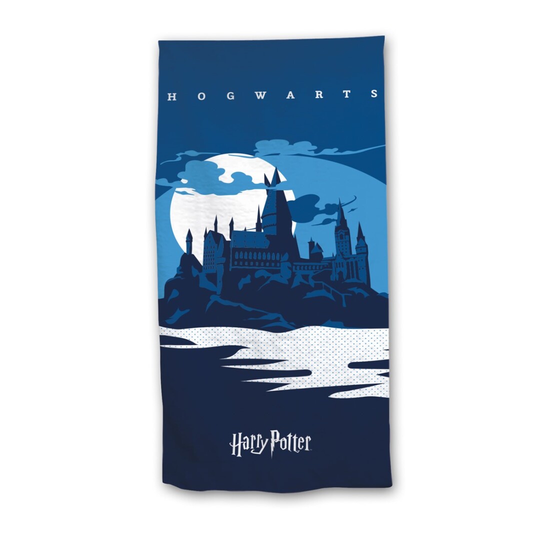 HARRY POTTER - Telo mare "Hogwarts Castle" (70 x 140cm) - Disponibile in 2/3 giorni lavorativi