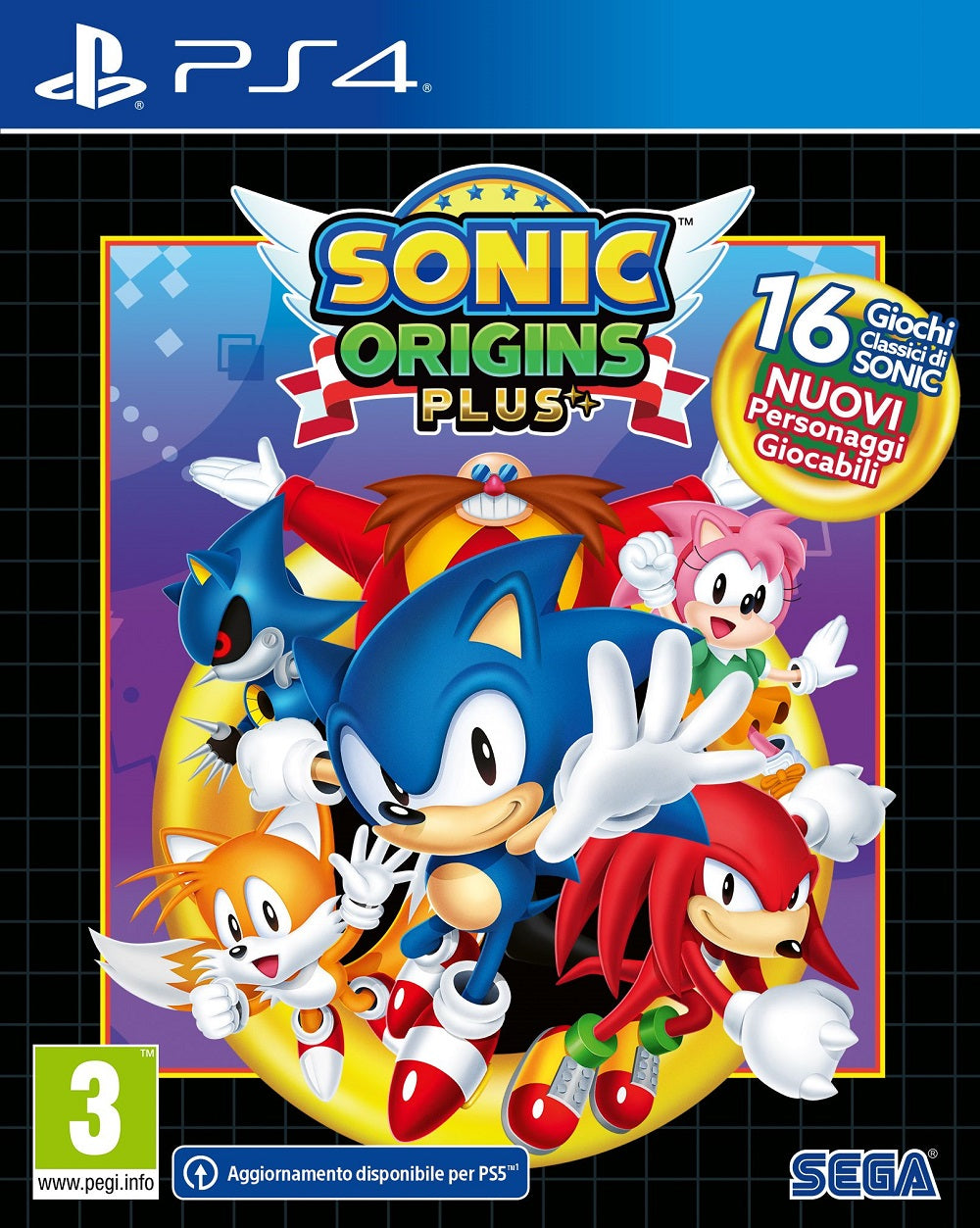 PS4 Sonic Origins Plus Day One Edition - Disponibile in 2/3 giorni lavorativi
