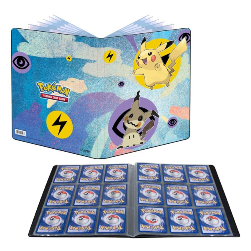 Pokemon Album 10 Pag. 9 tasche - "Pikachu e Mimikyu" - Disponibile in 2/3 giorni lavorativi