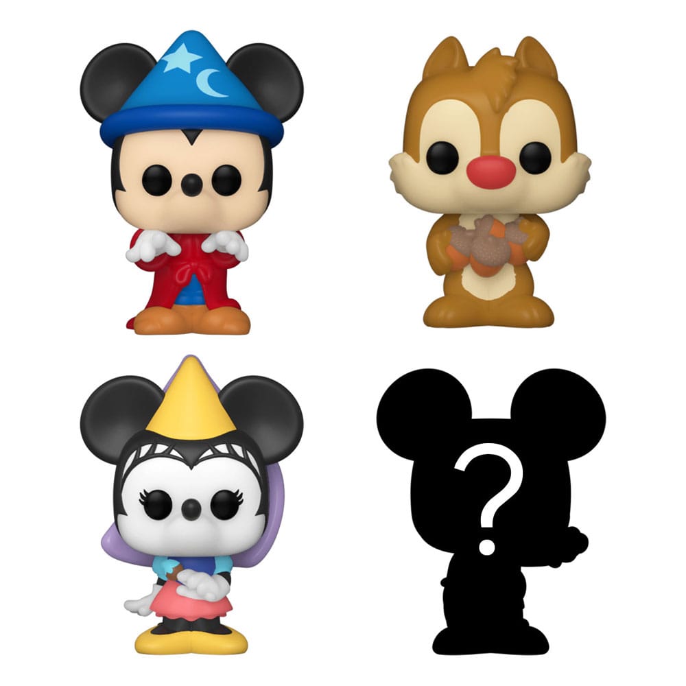 Funko Pop! FUNKO POP Bitty 4-Pack: Disney - Sorcerer Mickey - Disponibile in 2/3 giorni lavorativi