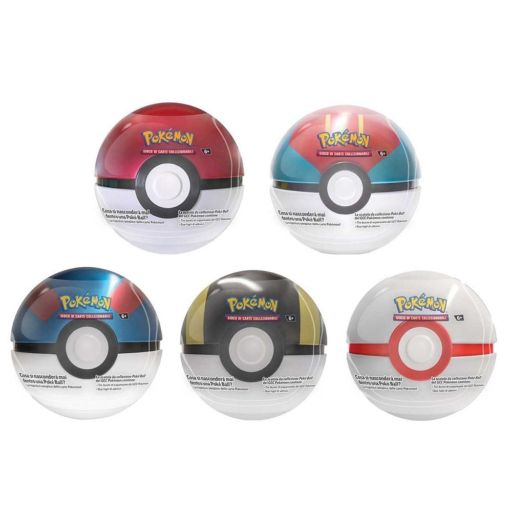 Pokemon - Poke Ball Tin "Settembre" 2023 - ITA - Disponibile in 2/3 giorni lavorativi