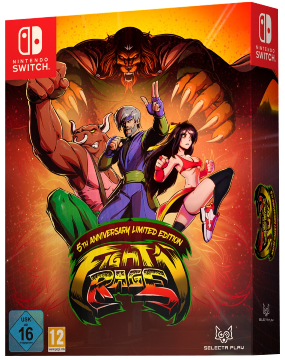Switch Fight'n Rage: 5th Anniversary Limited Edition - Disponibile in 2/3 giorni lavorativi