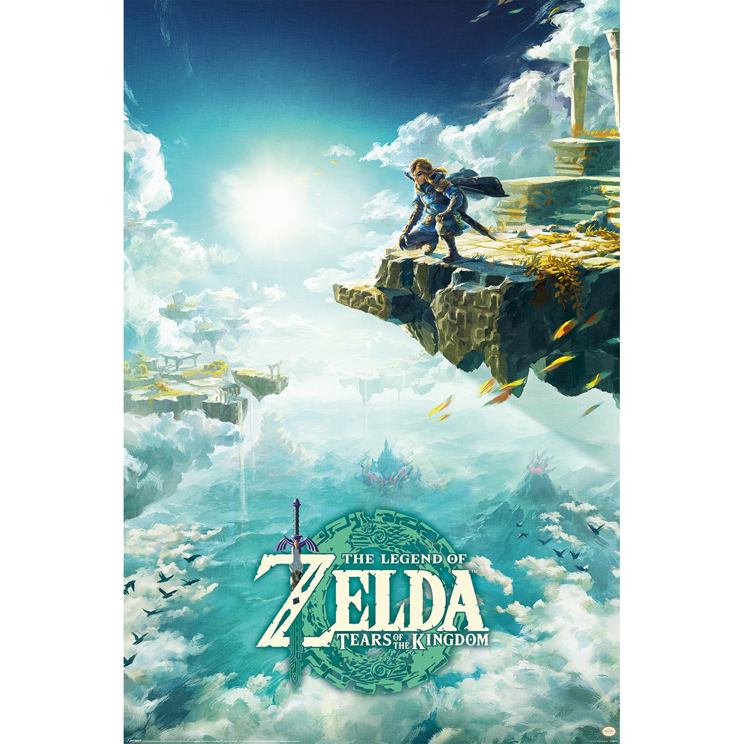 PYRAMID The Legend of Zelda: Tears of the Kingdom - Hyrule Skies Poster (61x91 cm) - Disponibile in 2/3 giorni lavorativi