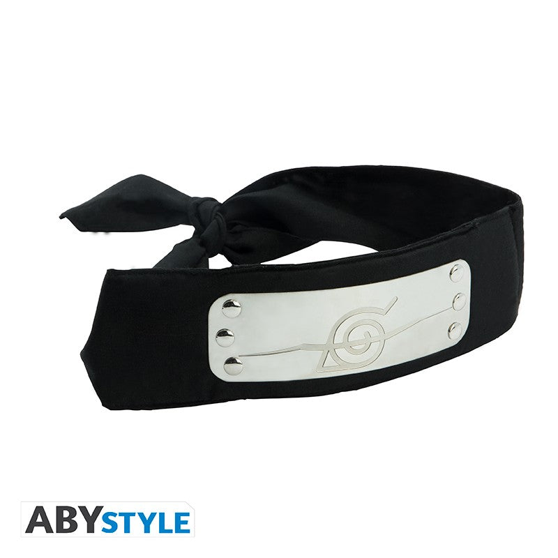 ABYSTYLE NARUTO SHIPPUDEN - Replica Fascia Ninja - Anti Konoha (Black) - Disponibile in 2/3 giorni lavorativi