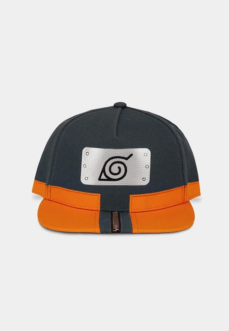 DIFUZED Cappellino Naruto Shippuden - Leaf (Orange) - Disponibile in 2/3 giorni lavorativi