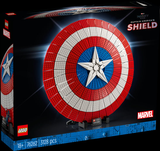 LEGO 76262 Lo scudo di Captain America - Disponibile in 2/3 giorni lavorativi