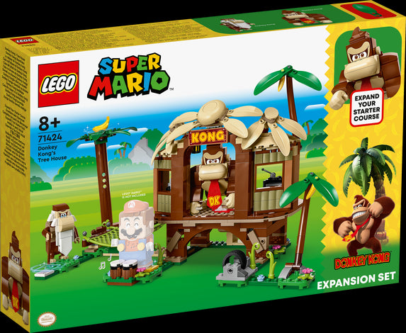 LEGO 71424 Pack di espansioneCasa sull'albero di Donkey Kong - Disponibile in 2/3 giorni lavorativi