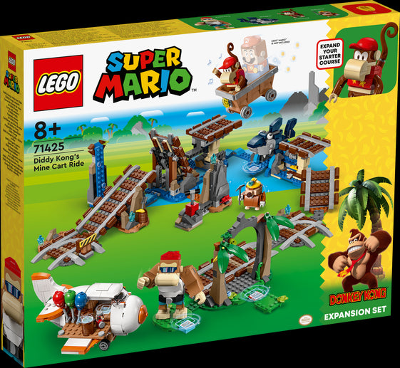 LEGO 71425 Pack di espansione Corsa nella miniera di Diddy Kong - Disponibile in 2/3 giorni lavorativi