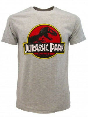 JURASSIC PARK : LOGO T-shirt XL grigia - Disponibile in 2/3 giorni lavorativi