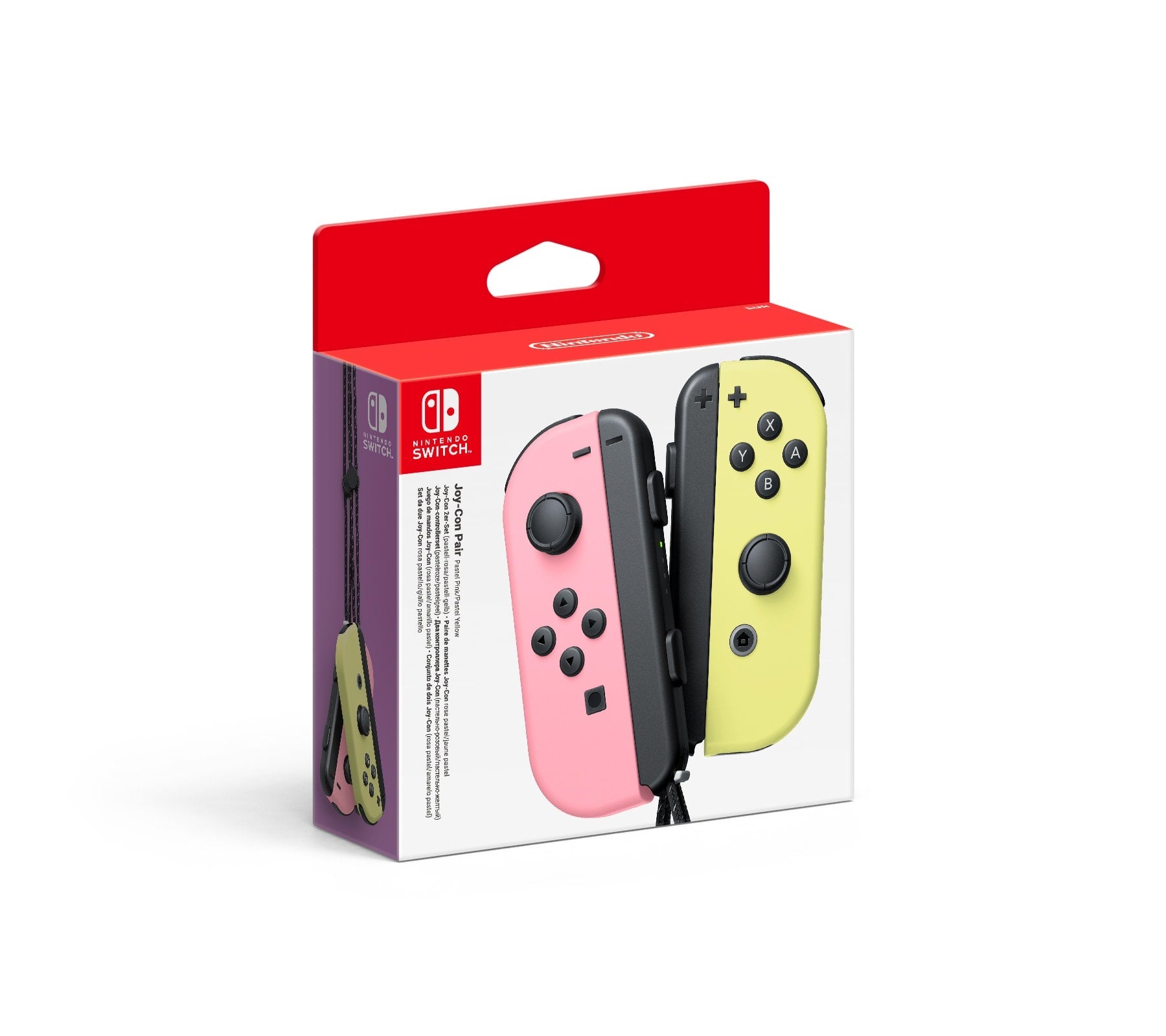 Switch NINTENDO Switch Joy-Con Pair (Rosa/Giallo) Accessori - Disponibile in 2/3 giorni lavorativi Nintendo Accessori