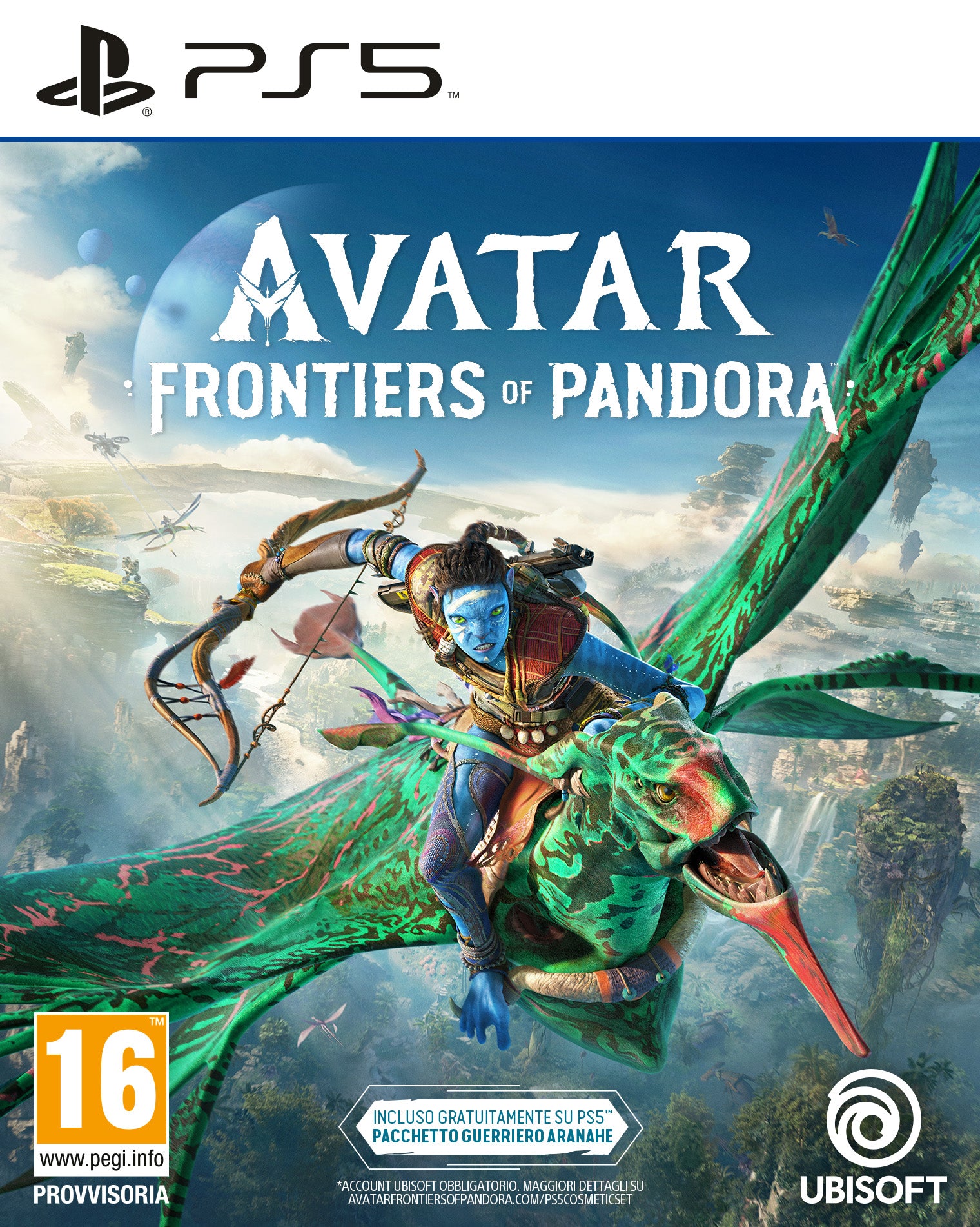 PS5 Avatar : Frontiers Of Pandora - Disponibile in 2/3 giorni lavorativi Ubisoft