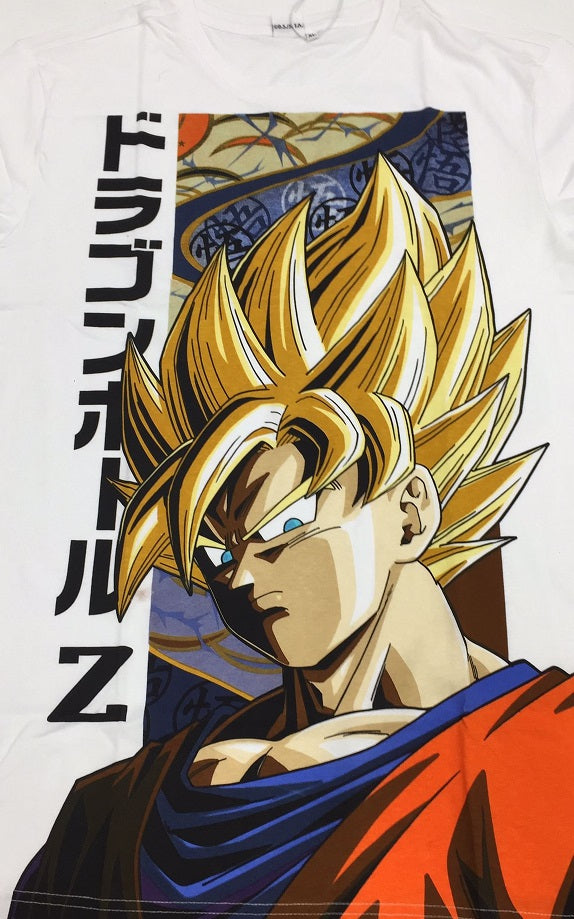 T- Shirt Dragon Ball Z : Goku XS Bianca - Disponibile in 2/3 giorni lavorativi