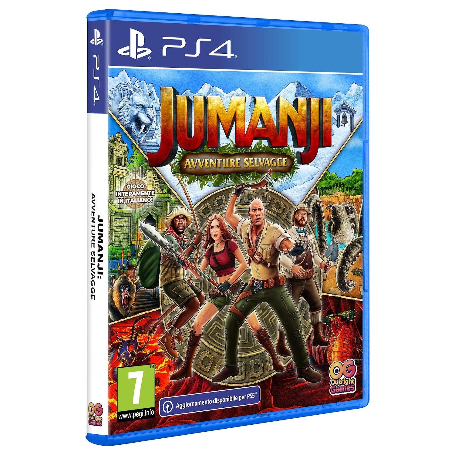 PS4 Jumanji Avventure Selvagge - Disponibile in 2/3 giorni lavorativi