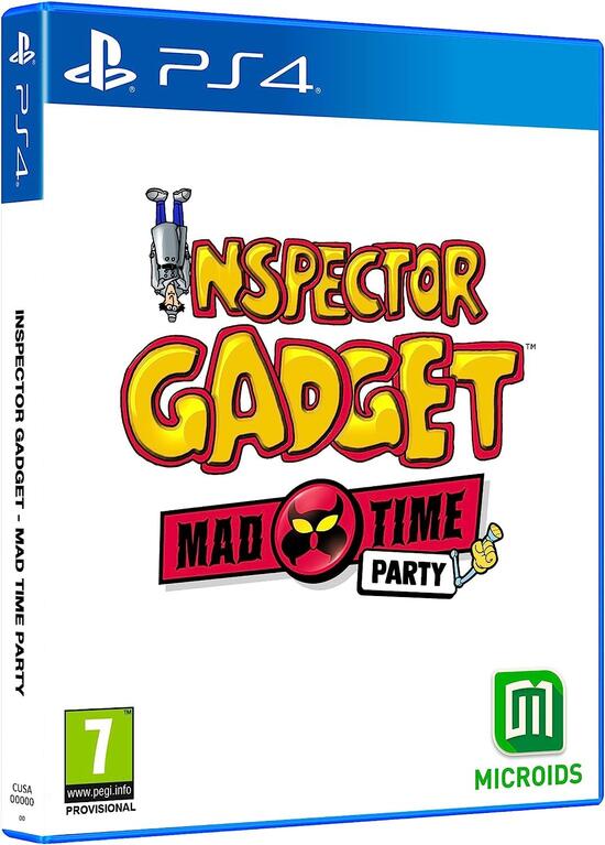 PS4 Inspector Gadget - Mad Time Party - Disponibile in 2/3 giorni lavorativi