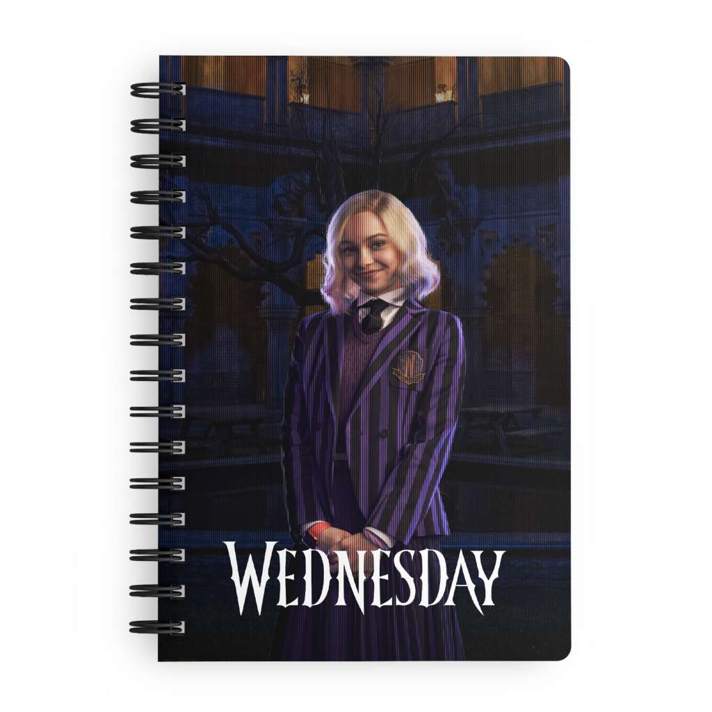 93737 - Wednesday (Netflix): Enid 3d Effect Notebook - Disponibile in 2/3 giorni lavorativi