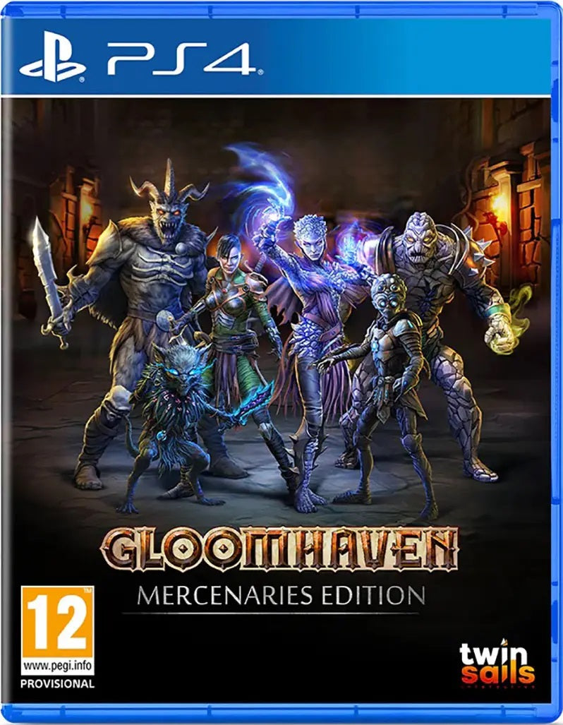 PS4 Gloomhaven (Mercenaries Edition) - Disponibile in 2/3 giorni lavorativi