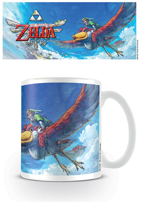PYRAMID NINTENDO THE LEGEND OF ZELDA (SKYWARD SWORD) - Tazza 315 ml: "Link on Loftwing" - Disponibile in 2/3 giorni lavorativi