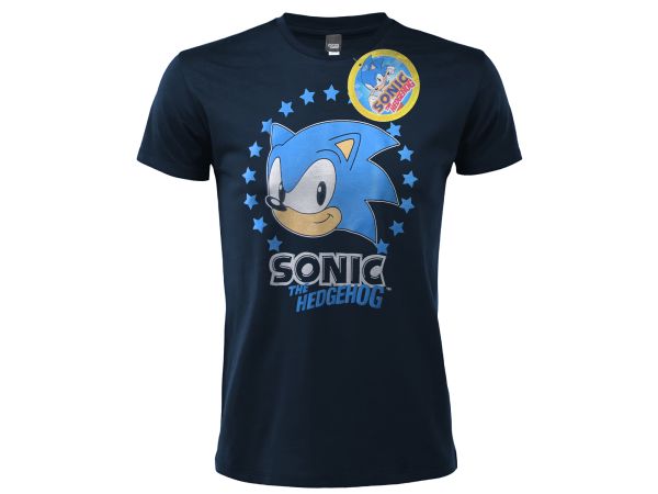 T-Shirt Sonic The Hedgehog - Stars nera 12/13 - Disponibile in 2/3 giorni lavorativi