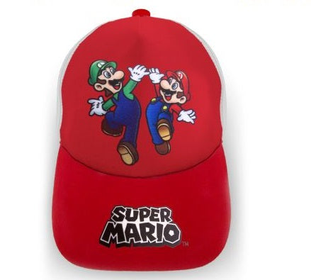 Cappellino Super Mario Bros rosso 54 - Disponibile in 2/3 giorni lavorativi